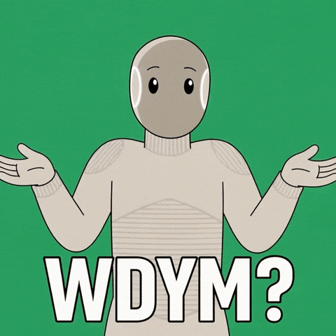 Comic NEO asking what do you mean